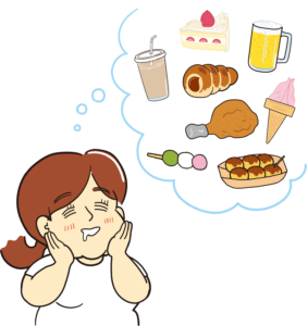 食欲旺盛なイメージ